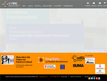 Tablet Screenshot of icrpc.cat